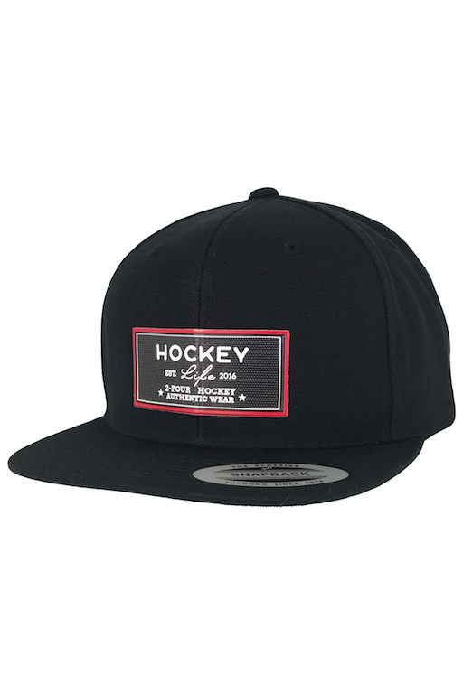 24 Hockey Flat Bill Hat