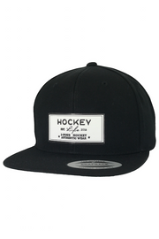 24 Hockey Flat Bill Hat