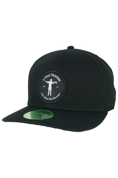 24 Hockey Apparel Baseball Hat Black