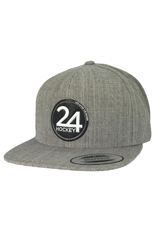 24 Hockey Flat Bill Hat